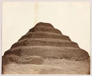 Égypte. Saqqarah. Pyramide à degrés de Djéser
