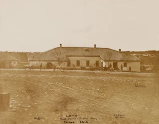 Vue nord du quartier général de l