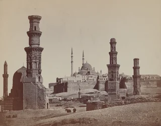 Tombes des Mamelouks, 1857 (photo)