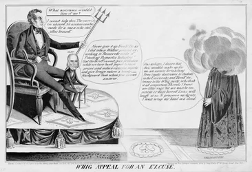 Appel Whig pour une excuse, publié par James Baillie, H Bucholzer, New York, 1844