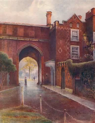 Porte du Palais de Richmond, 1910, 1914