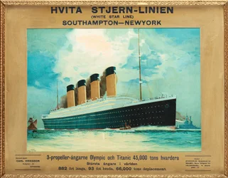 Titanic & Olympic, vers 1911