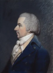 Le Duc de Liancourt (pastel sur papier gris)