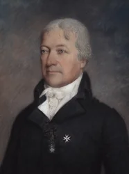 Marquis de Lafayette (pastel sur papier gris)