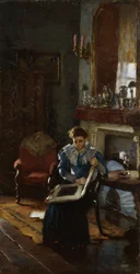 Un Intérieur de Dublin, vers 1915-20