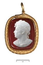 Pendentif en or du couronnement de George IV, vers 1821