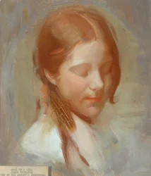 Tête de fille