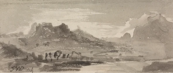 Paysage montagneux