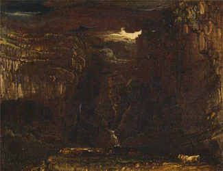 Croquis pour "Gordale Scar" (cicatrice de Gordale)