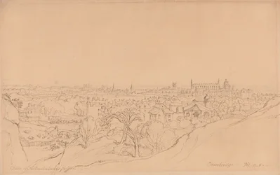 Étude pour la vue de Cambridge depuis Castle Hill