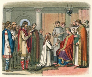 Baptême du roi Guthorm, 878 1864