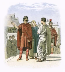 Caractacus à Rome en 52 après J.-C.