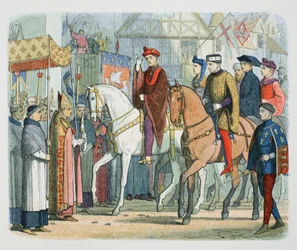 Charles VI de France et Henri V d