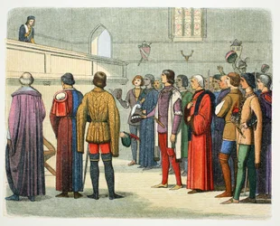 Richard, duc de Gloucester invité à assumer la couronne, 1483
