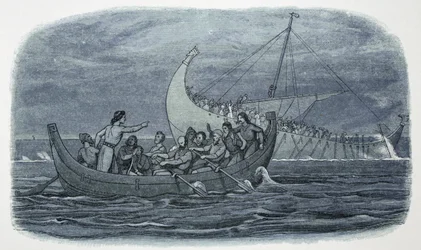 Naufrage du White Ship, France, 1120, 1864