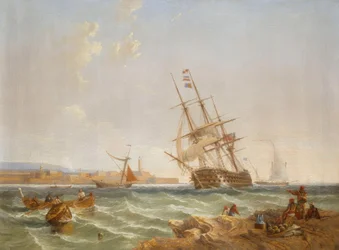 Le Grand Port de Malte depuis Corlandine Point