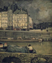 Les bords de la Seine, Paris, 1880-1924