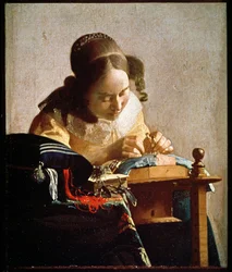 La Dentellière, vers 1658-1660