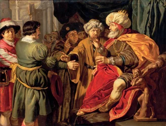 Joseph interprétant les rêves de Pharaon