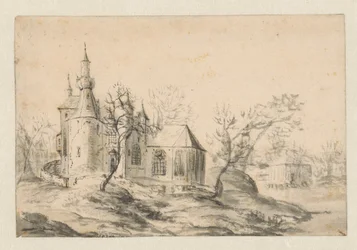 Église sur une colline