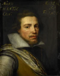 Portrait de Gaspard de Coligny III, vers 1609-1633 (huile sur panneau)