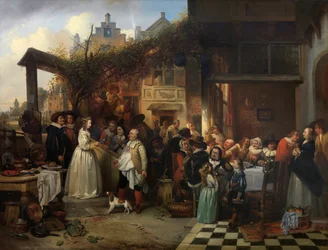 Mariage en Flandre au XVIIe siècle
