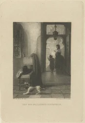 Intérieur avec chien