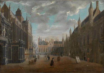Place du Bourg à Bruges