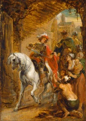 Saint Martin partageant son manteau, vers 1640-1645