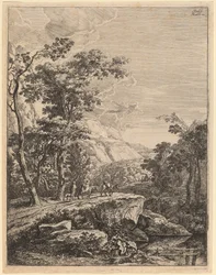 La femme sur le mulet
