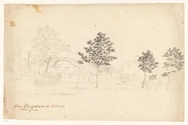 Cimetière chinois avec la tombe du lieutenant Kouw Tjanko