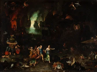 Énée et la Sibylle dans le monde souterrain