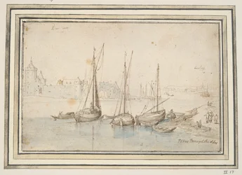 Vue de Ruhrort et Duisburg