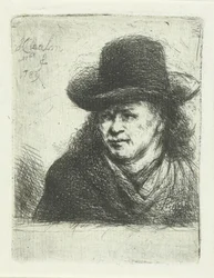 Homme avec un chapeau