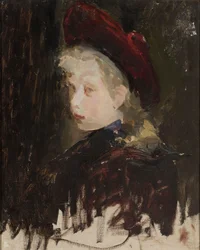 Tête de jeune fille