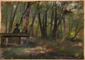 Saint-Pétersbourg - parc sur l