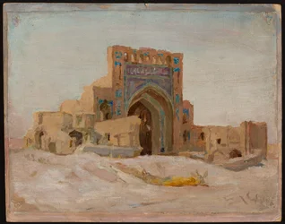 Vieille mosquée persane. D