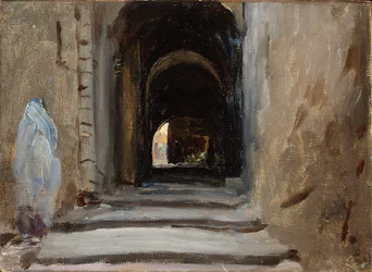 Via Dolorosa à Jérusalem. D