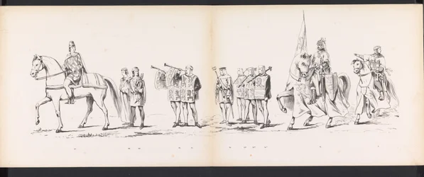 Mascarade des étudiants de Leyde, 1865 (plaque 6)