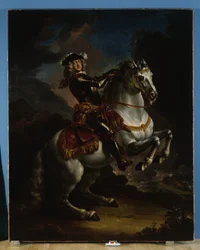 Électeur Johann Wilhelm von Pfalz-Neuburg à cheval