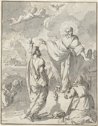 Moïse recevant les Tables de la Loi de Dieu