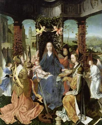 Madone et enfant avec Marie Madeleine et Sainte Catherine
