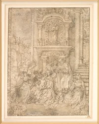 Le mariage mystique de Sainte Catherine