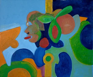 Autoportrait en cochon volant haut, 2009
