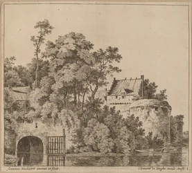Petite ville (Porte de la ville à Gorkum ?)