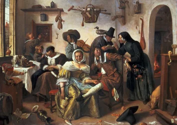 "Attention au luxe", c.1663