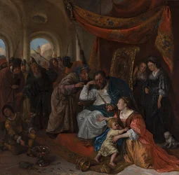 Moïse et la couronne de Pharaon, vers 1670