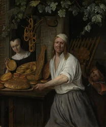 Le boulanger Arent Oostwaard et son épouse Catherina Keizerswaard, 1658