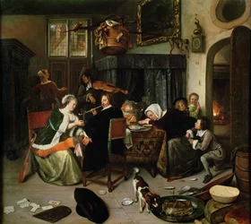 Le ménage dissolu, 1668
