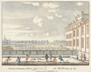 Jeu de Klosbaan au Palais Het Loo, 1694-97